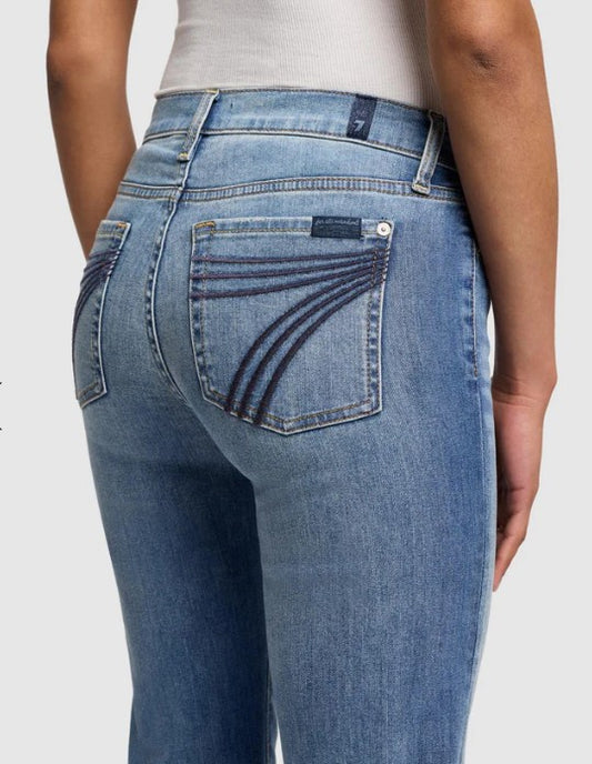 7 for all mankind Ladies DOJO Distress Authentic Light Update