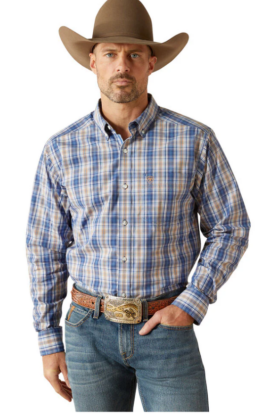 Ariat Mens Pro Series Sylvan Fitted L/S Shirt - 10062215