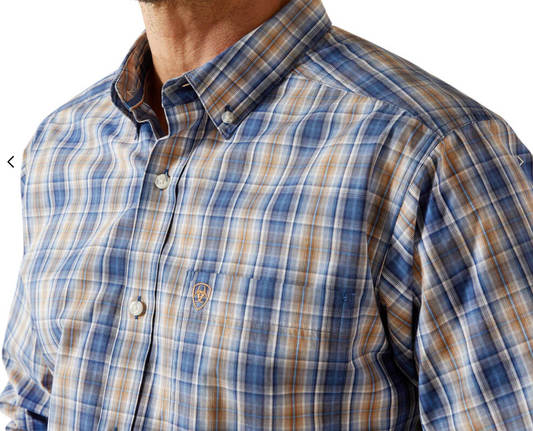Ariat Mens Pro Series Sylvan Fitted L/S Shirt - 10062215