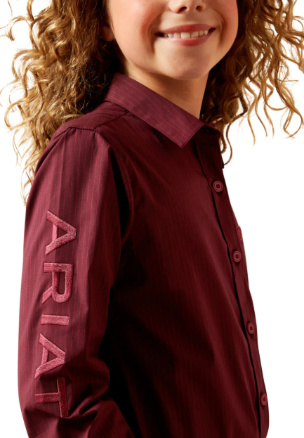 Ariat Kids Team Kirby L/S Shirt - 10065835
