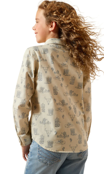 Ariat Girls Mila Snap L/S Shirt - 10065863