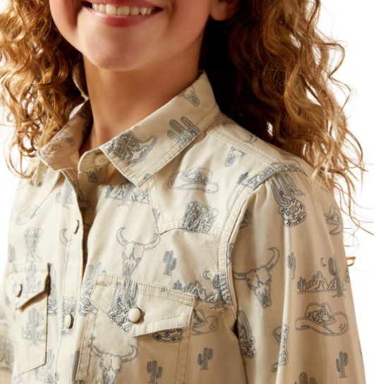 Ariat Girls Mila Snap L/S Shirt - 10065863