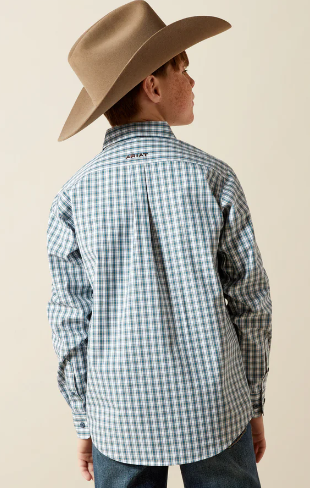 Ariat Boys Pro Series Townes L/S Shirt - 10065983