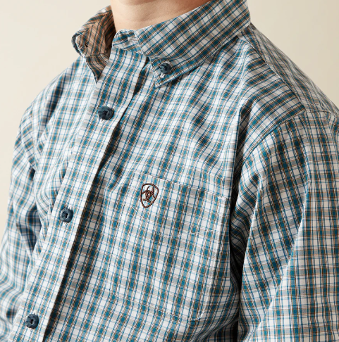 Ariat Boys Pro Series Townes L/S Shirt - 10065983