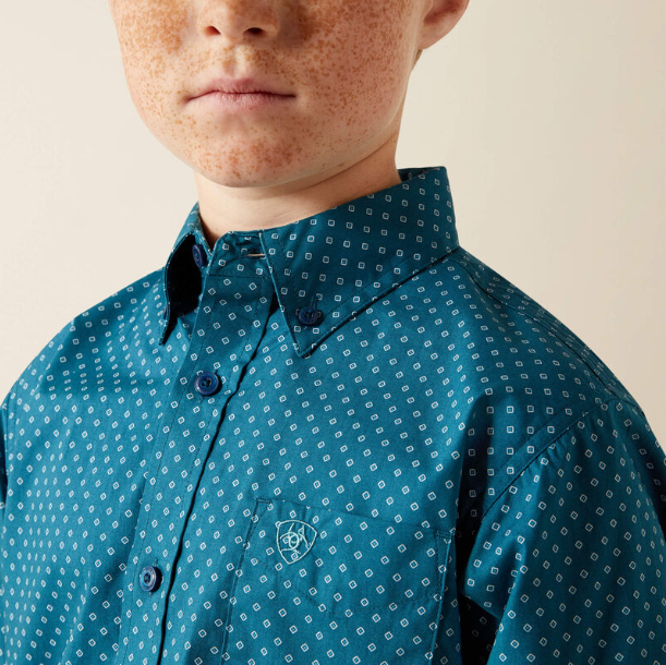 Ariat Boys Tyce Classic Fit L/S Shirt - 10065986