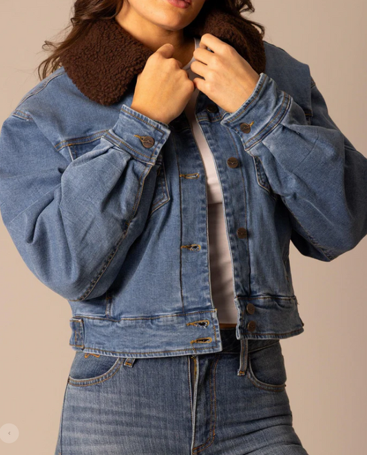 Kimes Ranch Leela Light Wash Indigo Jacket - WJA0000056