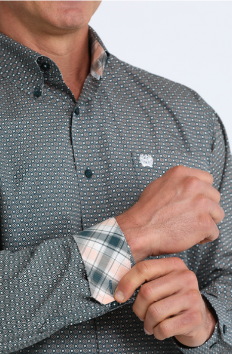 Cinch Mens Classic Fit L/S Shirt - MTW1106104