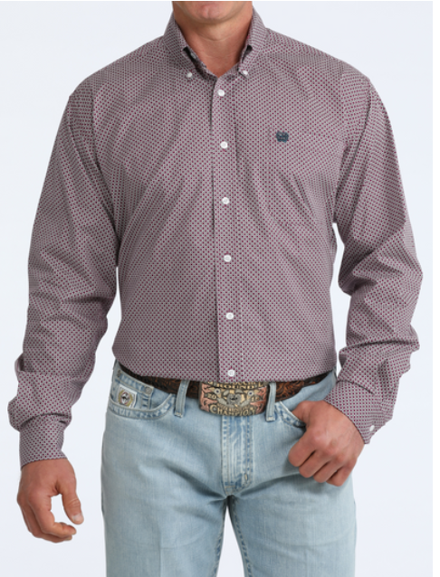 Cinch Mens Classic Fit L/S Shirt - MTW1106108