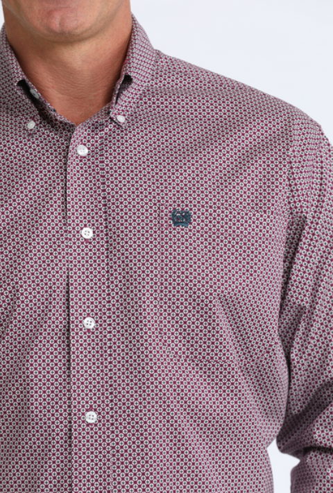 Cinch Mens Classic Fit L/S Shirt - MTW1106108