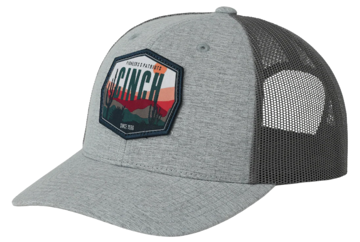 Cinch Trucker Cap 'Pioneers and Patriots' Grey Cap - MCC0660657