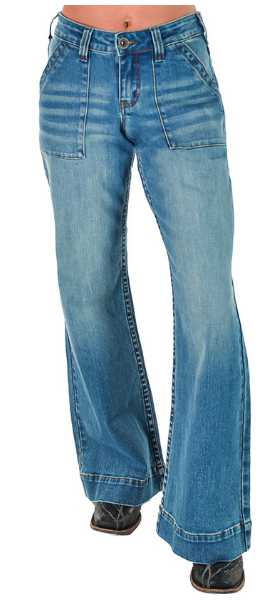 Cowgirl Tuff Rustee DFMI Wide Leg Trouser