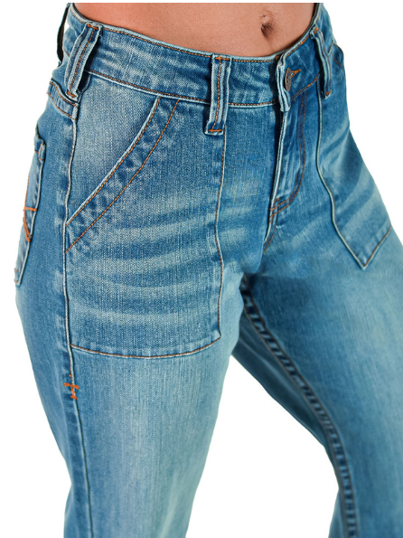 Cowgirl Tuff Rustee DFMI Wide Leg Trouser