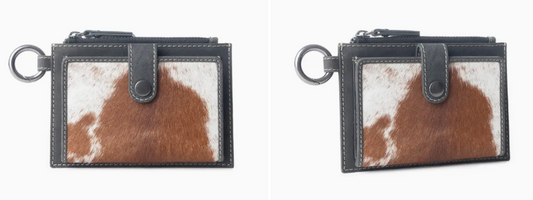 Wind Rider Credit Card Holder in Chocolate Brown