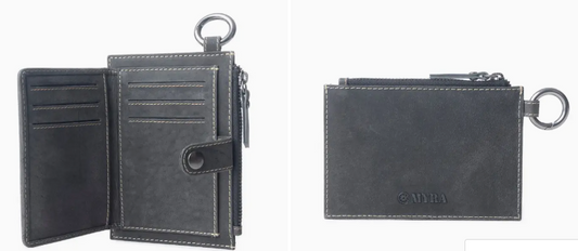 Wind Rider Credit Card Holder in Chocolate Brown