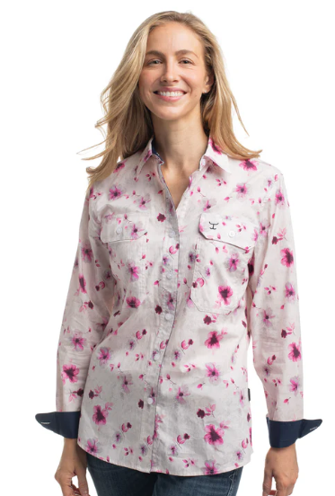 Just Country Abbey Full Button Work Shirt - WWLS2664