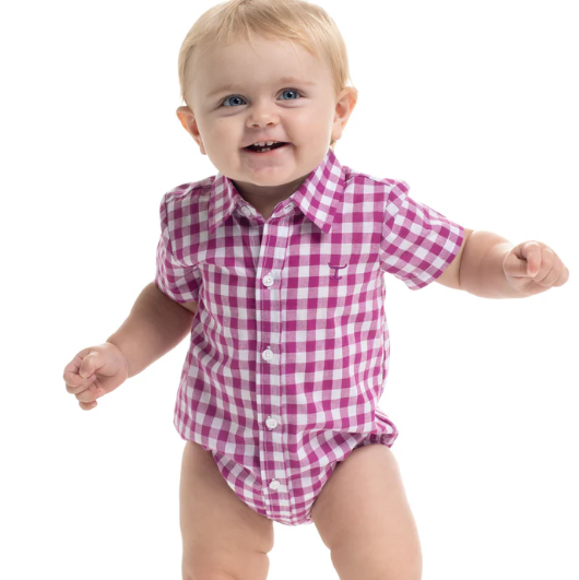 Just Country Infant Frankie S/S Workshirt - IWSS2665