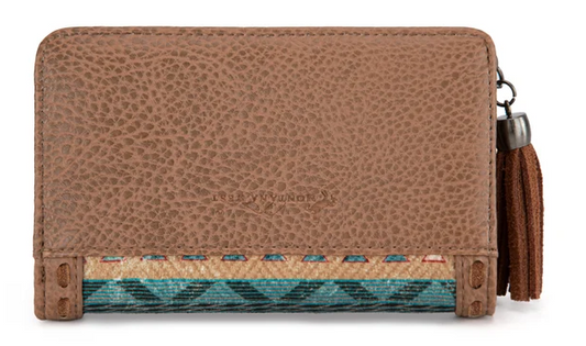 Montana West ooled Aztec Bi-Fold Wallet - Turquoise - MW1316-W020TQ