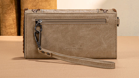 Montana West Concho Wallet - Tan - MW1331-W018TN