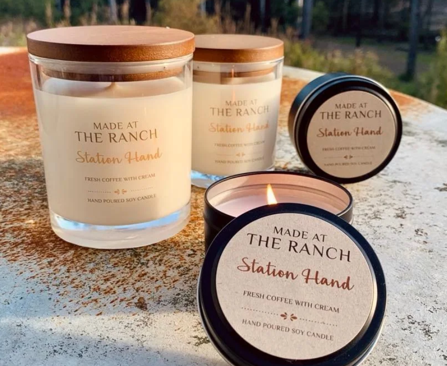 Made At The Ranch Soy Candle Medium - Station Hand