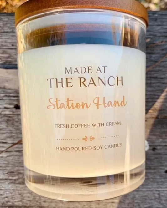 Made At The Ranch Soy Candle Large - Station Hand