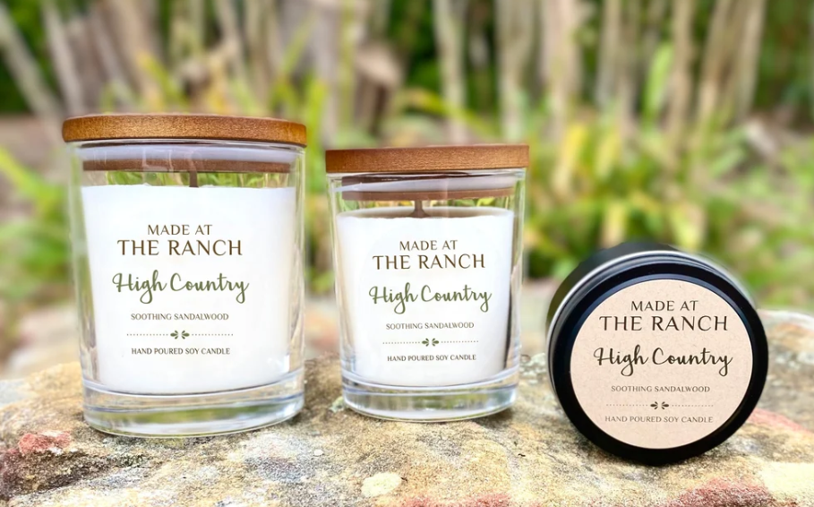 Made At The Ranch Soy Candle Large - High Country