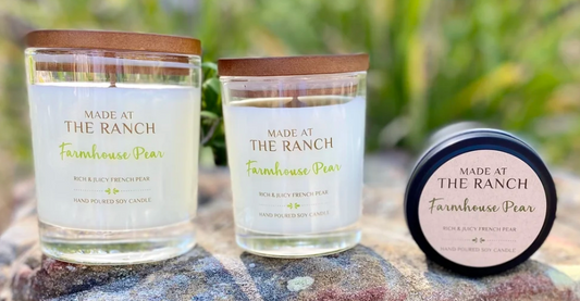 Made At The Ranch Soy Candle Scent Sampler - Farmhouse Pear