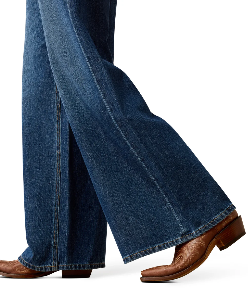 Ariat Ladies Ultra High Rise Calamity Comfort Wide Leg Jeans - 10073763