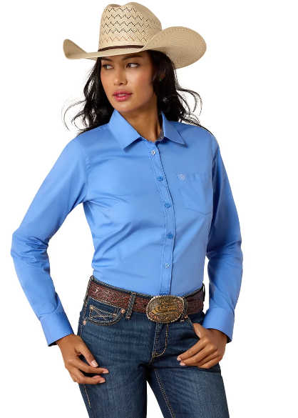 Ariat Ladies Kirby Shirt - Ultramarine - 10071419