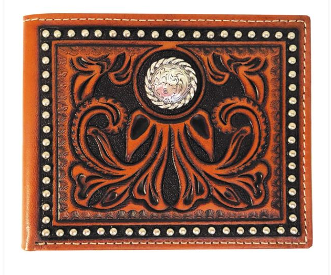 Just Country Roper Bi-Fold Tooled Leather Wallet - 8137100