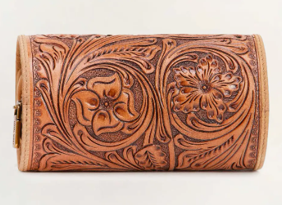 Loyal West Canyon Jewellery Case Hand tooled Leather - LW-SS25-092