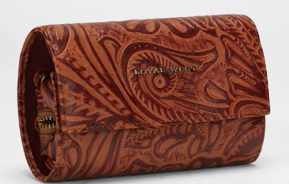Loyal West Canyon Jewellery Case Hand tooled Leather - LW-SS25-227