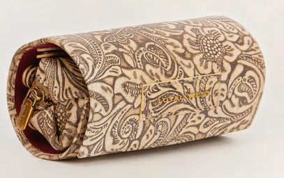 Loyal West Canyon Jewellery Case Hand tooled Leather - LW-SS25-093-JO