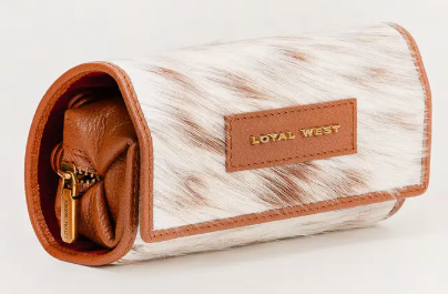 Loyal West Canyon Jewellery Case Hand tooled Leather - LW-SS25-091-JO