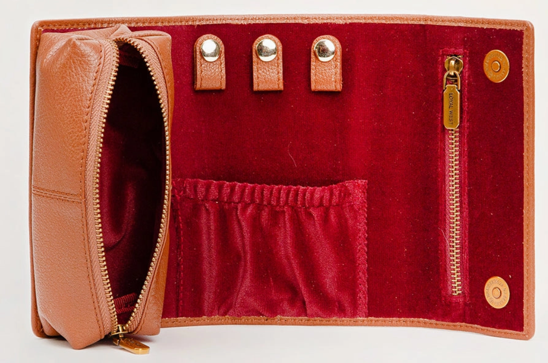 Loyal West Canyon Jewellery Case Hand tooled Leather - LW-SS25-091-JO