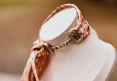 Snaffle Bit Twilly Scarf Slide Accessory in “Gold” - SS-1-001