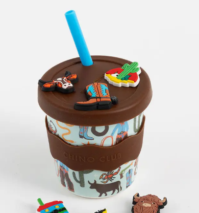 Cowboy Chino Charm Cup 8oz