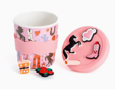 Cowgirl Chino Charm Cup 8oz