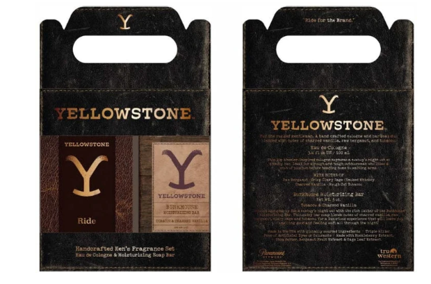 Tru Western Mens Yellowstone Ride Gift Set For Him