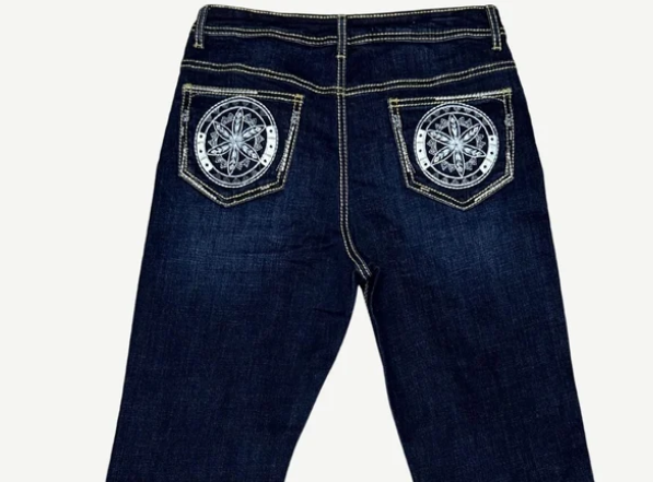 Outback Ladies Kabra Bling Jeans - High Rise - WBEM193