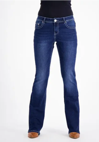 Outback Ladies Bowral Bling Jeans - High Rise - WBEM171
