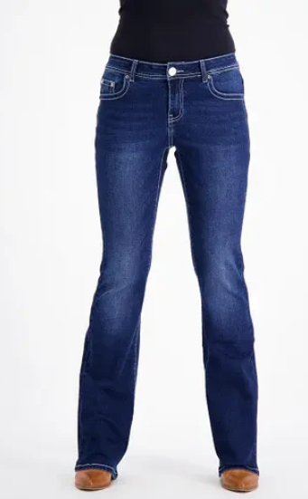 Outback Ladies Esk Bling Jeans - High Rise - WBEM174