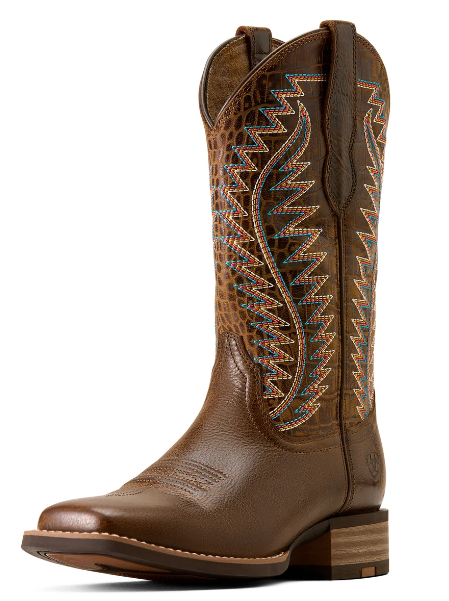 Ariat Ladies Monte Vista Wide Square Toe Boot - 10080466