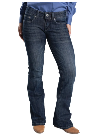 Stetson Ladies Jeans 816 Boot Cut Zig Zag Pocket - 54816321