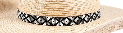 Sunbody Hat Band 9 Czech Bead Stretch - BEAD9E-F