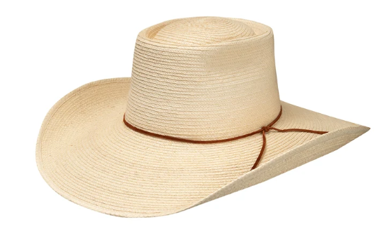 Sunbody Hat - Reata III Palm Leaf - Natural/Brown - HG45+R3
