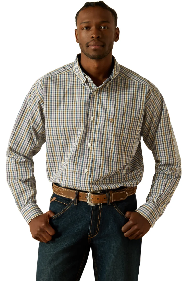 Ariat Mens Wrinkle Free Dusty Classic Fit L/S Shirt - 10062197