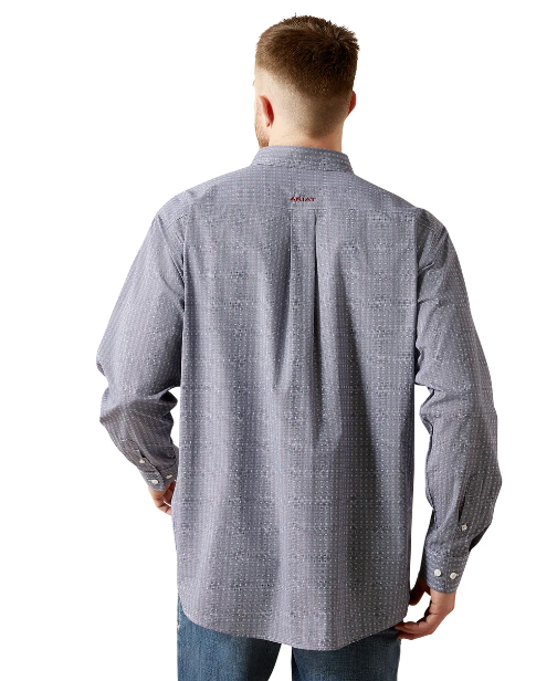 Ariat Mens Wrinkle Free Bowen Classic Fit L/S Shirt - 110065806