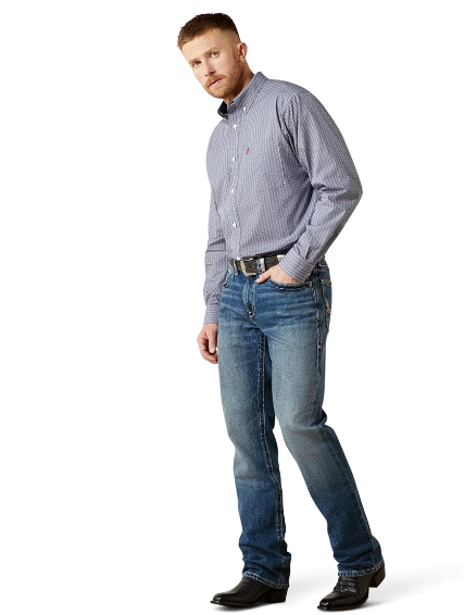 Ariat Mens Wrinkle Free Bowen Classic Fit L/S Shirt - 110065806