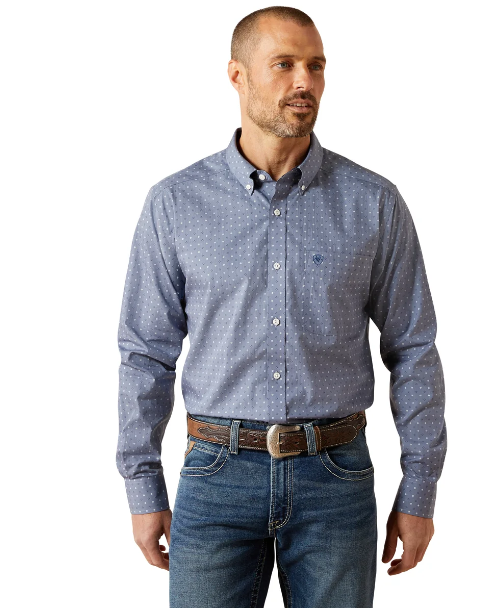 Ariat Mens Wrinkle Free Blaine Classic Fit L/S Shirt - 10065803