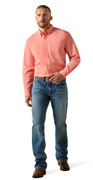 Ariat Mens Jerry Classic Fit L/S Shirt - 10071610